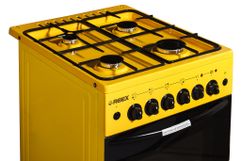  Газо-электрическая плита REEX CGE-540 ecYe желтый