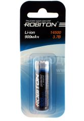Аккумулятор AA - Robiton 14500 3.7V 900mAh 11321 (110690)