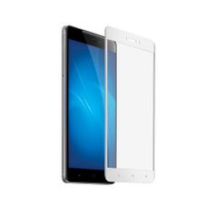 Аксессуар Закаленное стекло DF для Xiaomi Redmi 4X Full Screen xiColor-12 White (395311)