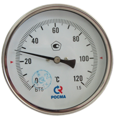 Термометры биметаллические обще технические (осевое присоединение) (2144)