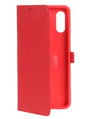 Чехол Krutoff для Samsung Galaxy A02 Eco Book Red 12809 (836804)