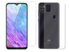 Гидрогелевая пленка LuxCase для ZTE Blade A7S 2020 0.14mm Front and Back Transperent 86714 (868745)