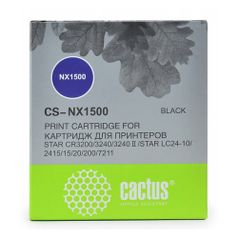 Картридж Cactus CS-NX1500, черный / 12.7мм, 5м ( CS-NX1500 (807494)