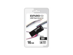 USB Flash Drive 16Gb - Exployd 580 EX-16GB-580-Black (740962)