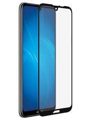 Защитное стекло Svekla для Huawei Y6/Y6 Pro/Y6 Prime 2019 Full Glue Black ZS-SVHWY62019-FGBL (641886)