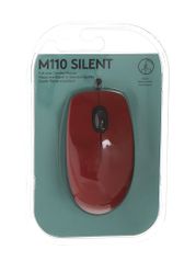 Мышь Logitech M110 Silent Red 910-005489 (611565)