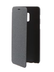Аксессуар Чехол Nillkin для для Samsung Galaxy A8 Plus 2018 Sparkle Leather Case Black (578508)