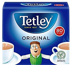 Tetley Tea Bags 80ct (From England) (арт. 78626485)