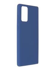 Чехол Pero для Samsung Note 20 Liquid Silicone Blue PCLS-0040-BL (854666)