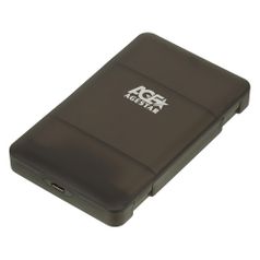 Внешний корпус для HDD/SSD AgeStar 31UBCP3C, черный (391084)