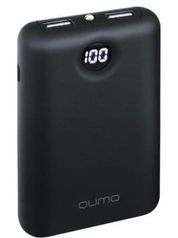 Внешний аккумулятор Qumo PowerAid 10000 V2 (24408) Black (832107)