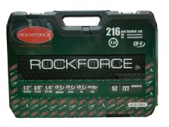 Набор инструмента ROCK FORCE RF-38841 (216 предметов) 1/2"&1/4"&3/8"DR с 6-гр. головками