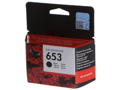 Картридж HP 653 Black 3YM75AE для DeskJet Plus Ink Advantage 6075/6475 (829942)