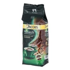 Кофе зерновой JACOBS MONARCH Espresso, темная обжарка, 1000 гр [8051344] 4 шт./кор. (1110101)