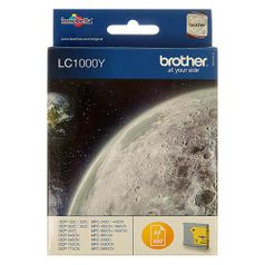 Картридж BROTHER LC1000Y, желтый (70950)