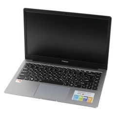 Ноутбук Prestigio SmartBook 133C4, 14.1", AMD A4 9120e 1.5ГГц, 4ГБ, 64ГБ eMMC, AMD Radeon R3, Windows 10 Professional, PSB133C04CGP_DG_CIS, темно-серый (1485938)