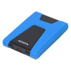 Внешний жесткий диск A-DATA DashDrive Durable HD650, 1Тб, синий [ahd650-1tu31-cbl] (499533)