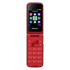 Сотовый телефон Philips Xenium E255, красный (1395596)