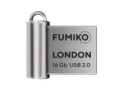 USB Flash Drive 16Gb - Fumiko London USB 2.0 Silver FLO-03 (861968)
