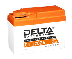 Аккумулятор Delta Battery CT12026 (45184)