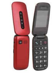 Сотовый телефон Panasonic KX-TU456RU Red Выгодный набор + серт. 200Р!!! (866533)