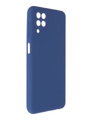 Чехол Pero для Samsung Galaxy A12 Liquid Silicone Blue PCLS-0044-BL (854421)