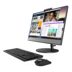 Моноблок LENOVO V530-22ICB, 21.5", Intel Core i3 8100T, 4Гб, 128Гб SSD, Intel UHD Graphics 630, DVD-RW, Windows 10 Professional, черный [10us005jru] (1103209)