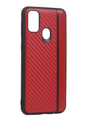 Чехол G-Case для Samsung Galaxy M21 Carbon Red GG-1244 (759786)