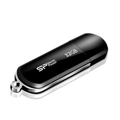 USB Flash Drive 32Gb - Silicon Power LuxMini 322 Black SP032GBUF2322V1K (117196)