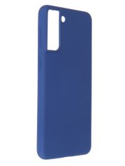 Чехол Pero для Samsung Galaxy S21 Plus Liquid Silicone Blue PCLS-0039-BL (854687)