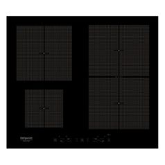 Индукционная варочная панель HOTPOINT-ARISTON KIT 641 F B, индукционная, независимая, черный (1110539)