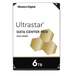 Жесткий диск WD Ultrastar DC HC310 HUS726T6TALE6L4, 6ТБ, HDD, SATA III, 3.5" [0b36039] (1097739)