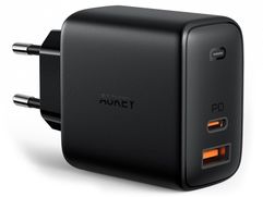 Зарядное устройство Aukey Dual Port PD USB-C + A Wall Charger with GaN Power Tech 65W PA-B3 (870948)