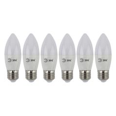 Упаковка ламп LED Эра E27, свеча, 10Вт, 4000К, белый нейтральный, ECO LED B35-10W-840-E27, 5 шт. [б0032965] (1419578)