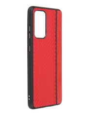 Чехол G-Case для Samsung Galaxy A52 SM-A525F Carbon Red GG-1360 (848998)