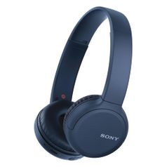 Гарнитура Sony WH-CH510, Bluetooth, накладные, синий [whch510l.e] (1194432)