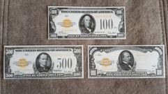 Качественные копии банкнот США c В/З Золотой доллар 1928 год. супер скидки!!!  