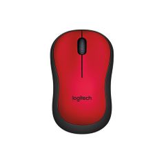 Мышь LOGITECH M220, оптическая, беспроводная, USB, красный [910-004880] (407701)