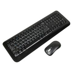 Комплект (клавиатура+мышь) Microsoft 850, USB, беспроводной, черный [py9-00012] (341452)