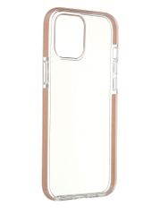 Чехол Gurdini для APPLE iPhone 12 Pro Max Crystall Ice Silicone Pink 913034 (800089)