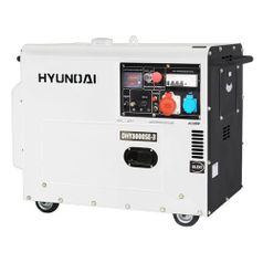 Дизельный генератор Hyundai DHY 8000SE-3, 380/220/12, 6.5кВт (1423520)
