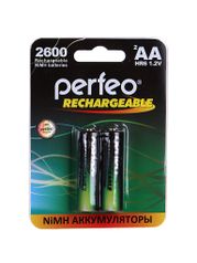 Аккумулятор AA - Perfeo 2600mAh (2 штуки) PF AA2600/2BL PL (842114)