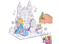 Раскраска 3D Zabiaka Зимние принцессы 3 в 1 4720049 (821177)