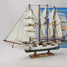 Модель парусника "J.S.Elcano"  55 x 10 x 45 см (21336)