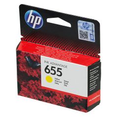 Картридж HP 655, желтый / CZ112AE (691139)