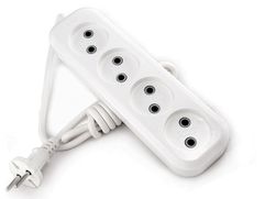 Удлинитель Lux У4-О-07 4 Sockets 7m White (754612)