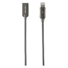 Кабель Redline Flex, Lightning (m) - USB (m), 1м, черный [ут000015519] (1105541)