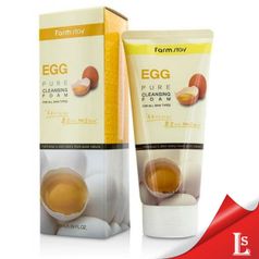 FarmStay / Очищающая пенка для сужения пор с яичным экстрактом (11044)