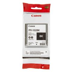 Картридж Canon PFI-102BK, черный / 0895B001 (839787)