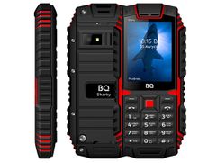 Сотовый телефон BQ 2447 Sharky Black-Red (872588)